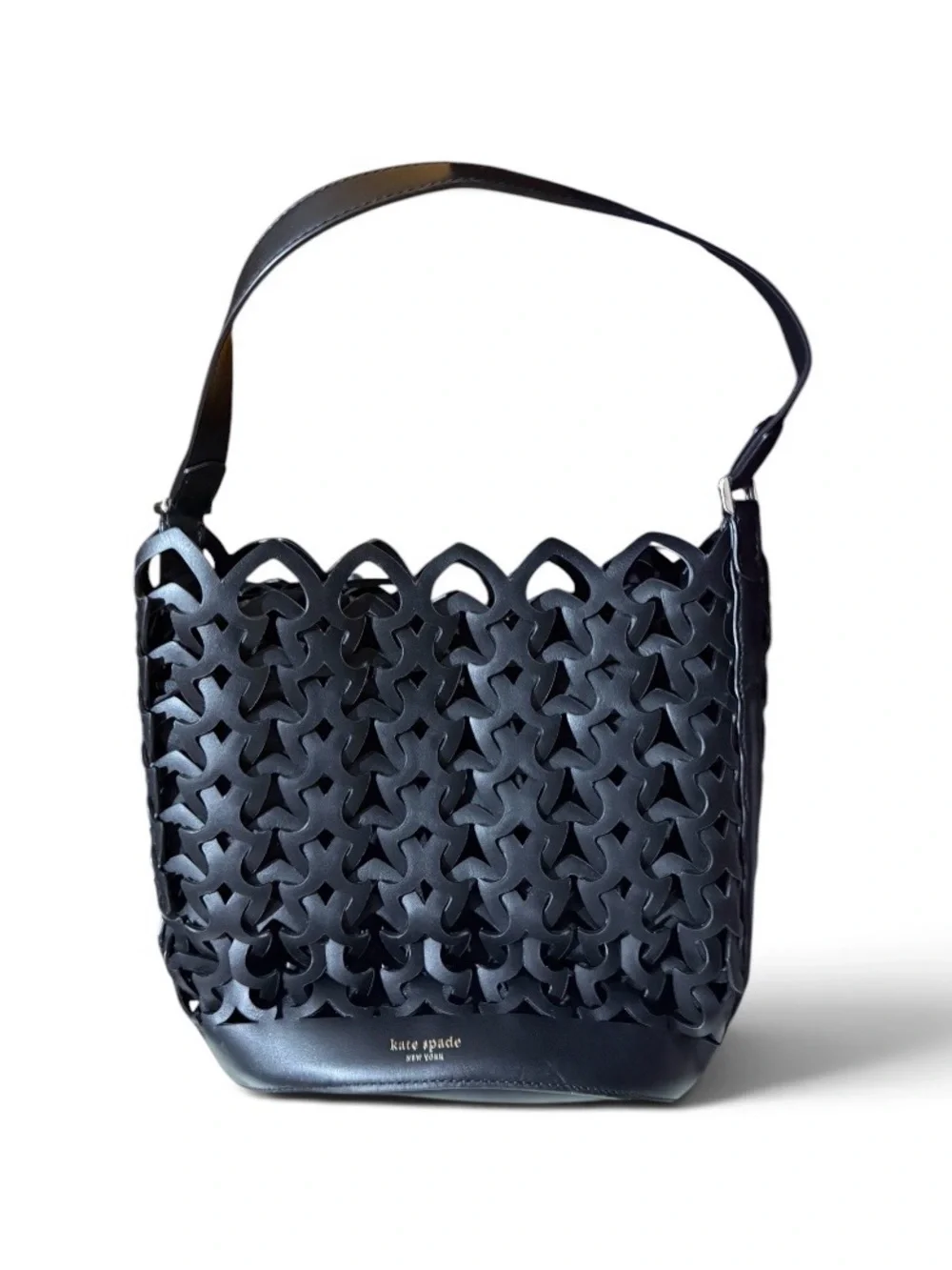 Kate Spade New York ~ Doris Bucket Bag ~ Black ~ Leather ~ Shoulder Bag